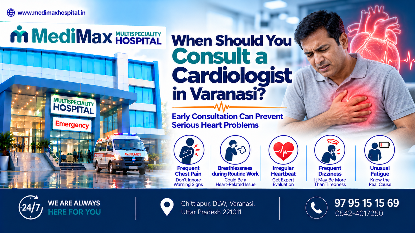 When Should You Consult a Cardiologist in Varanasi?