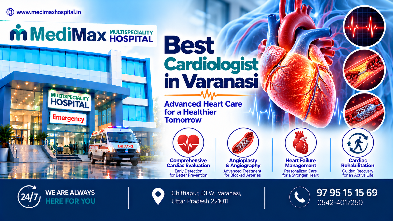 Cardiologist in Varanasi for Heart Failure Treatment