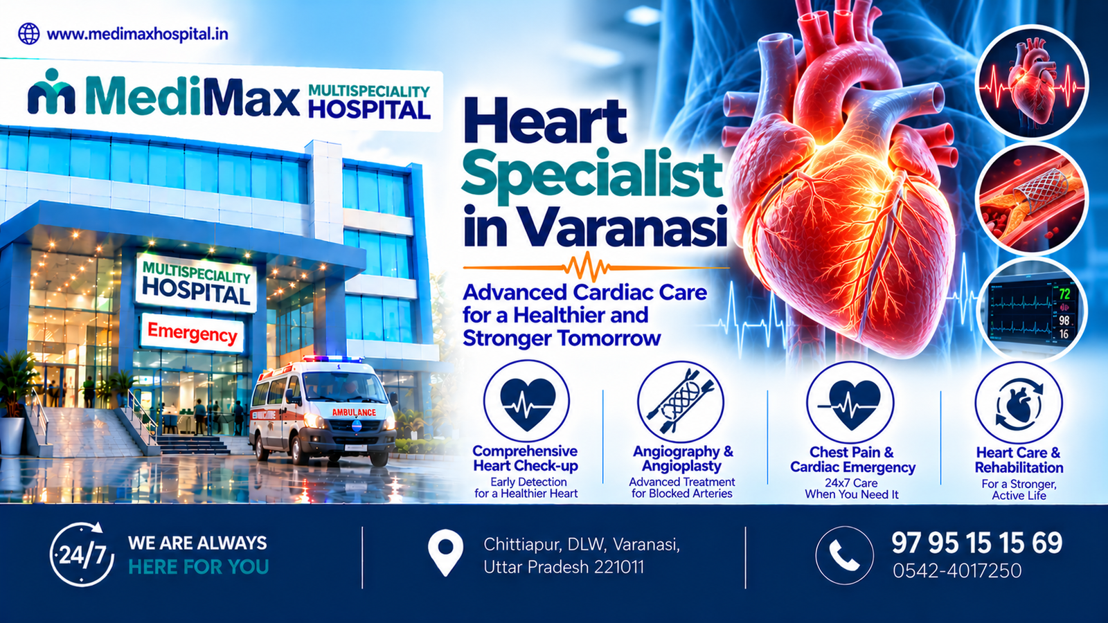 Heart Specialist Doctor in Varanasi for Emergency Care