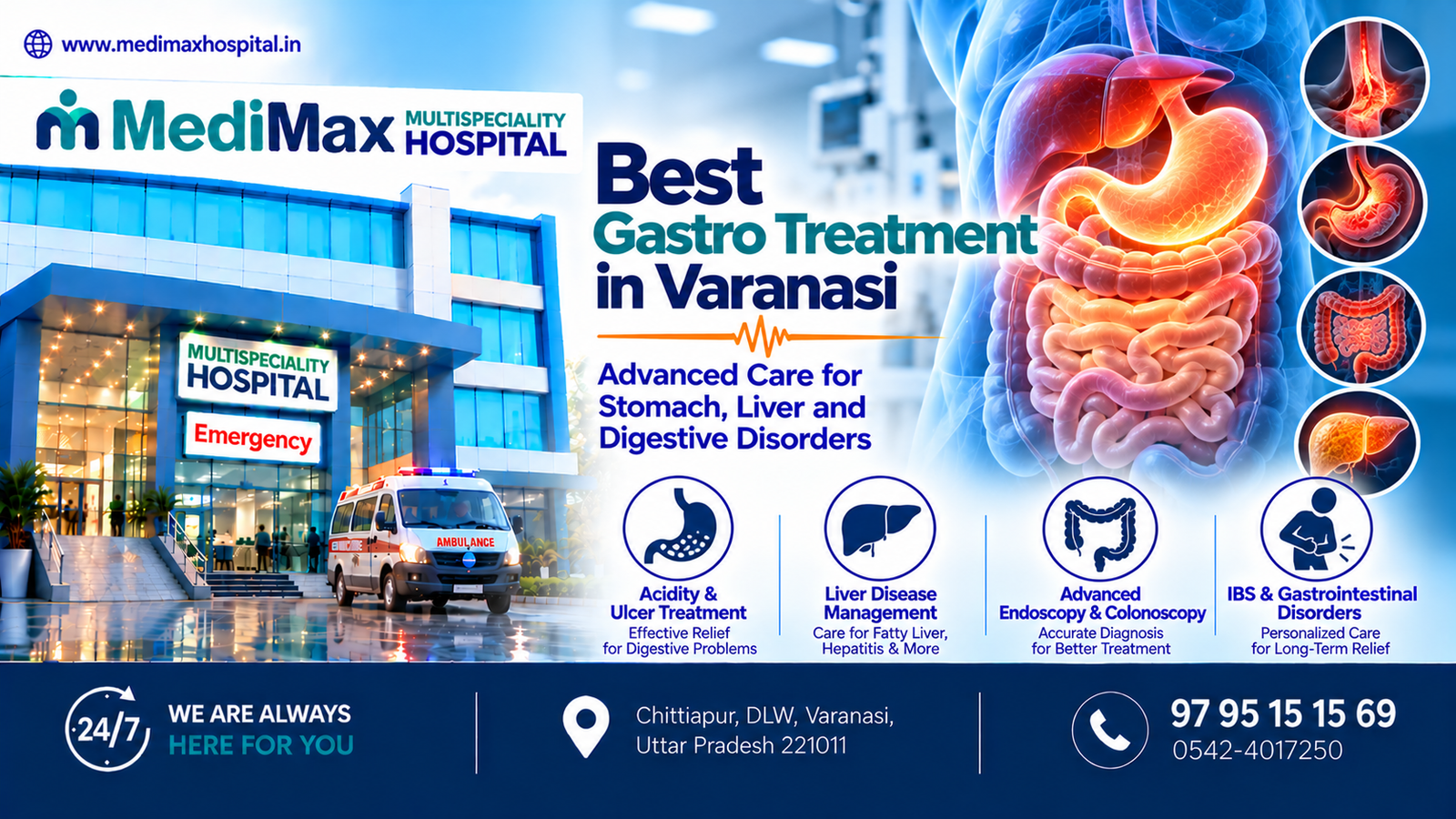 Gastro Treatement in Varanasi for Good Digestive Health