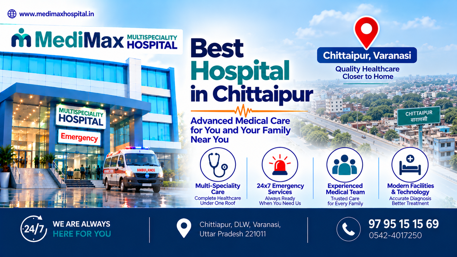 Hospital in Chittaipur: Why MediMax Multispeciality Hospital Stands Apart